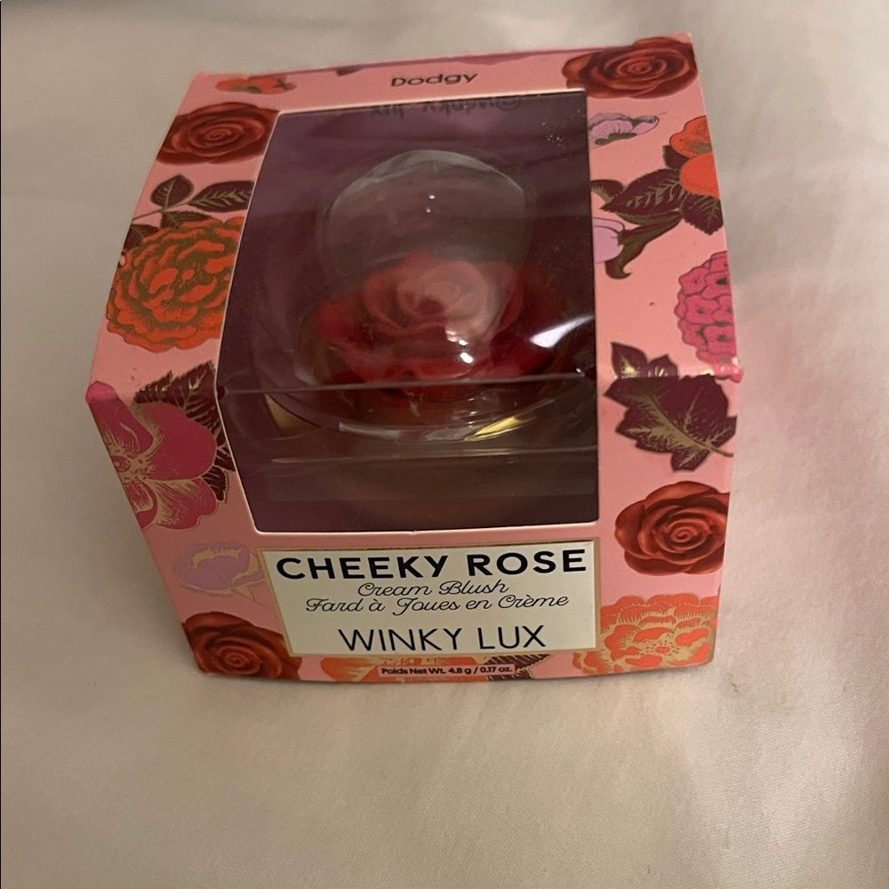 WINKY LUX Cheeky Rose Blush in Vibrant Red